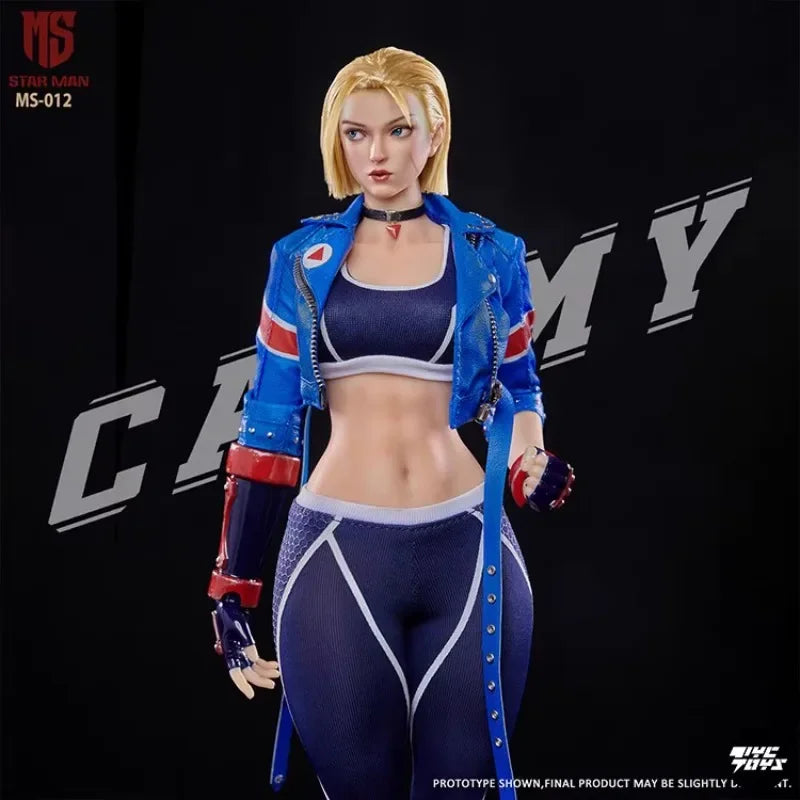 2025 New Stock Starman Ms-012 Scale Female Soldier 1/6 Blue Bee Brand New STREET FIGHTER 6 Cammy White Soldier Model Toys