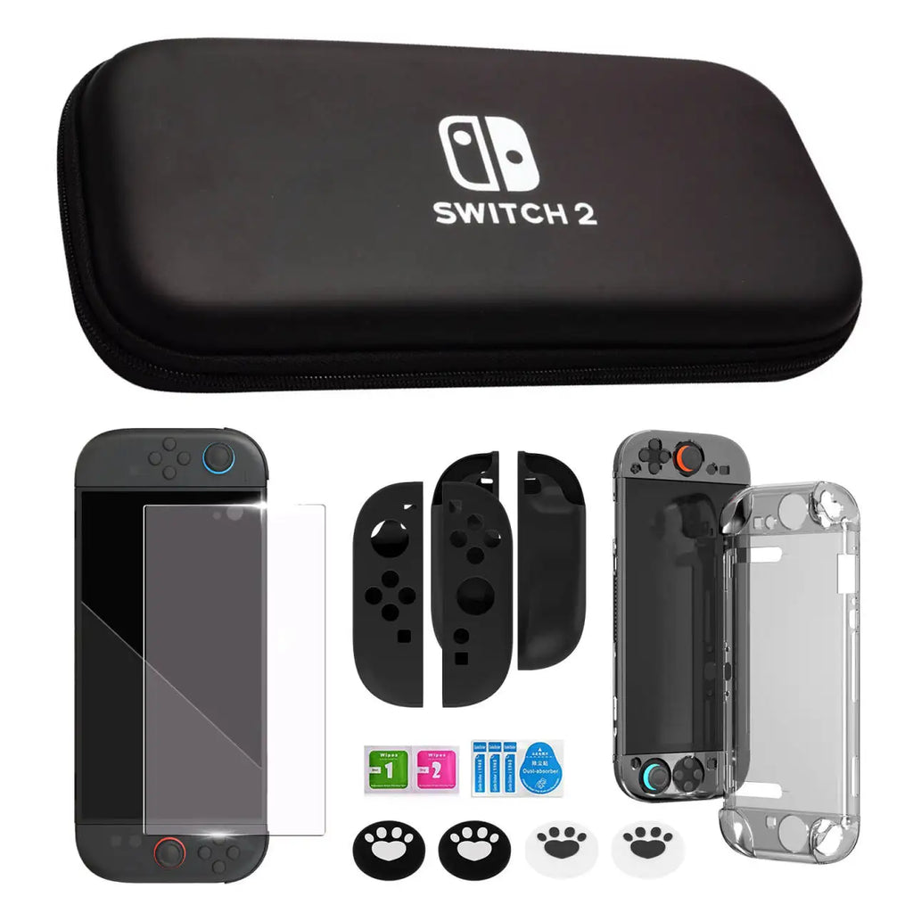 2025 New Nintendo Switch 2 Travel Carrying Bag Protective Cover Hard Shell Pack Game Travel Storage Bag Joy-Con Protective Cover