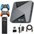 X2-PRO Super Console with controllers, remote control, and accessories on a white background