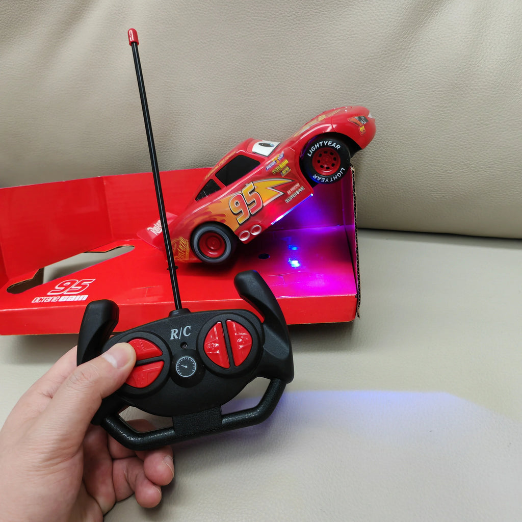 2024 New Disney Pixar Cars 3 Lightning Mcqueen Remote Control Car Electric Remote Control Toy Car Toys For Kids Xmas Gift