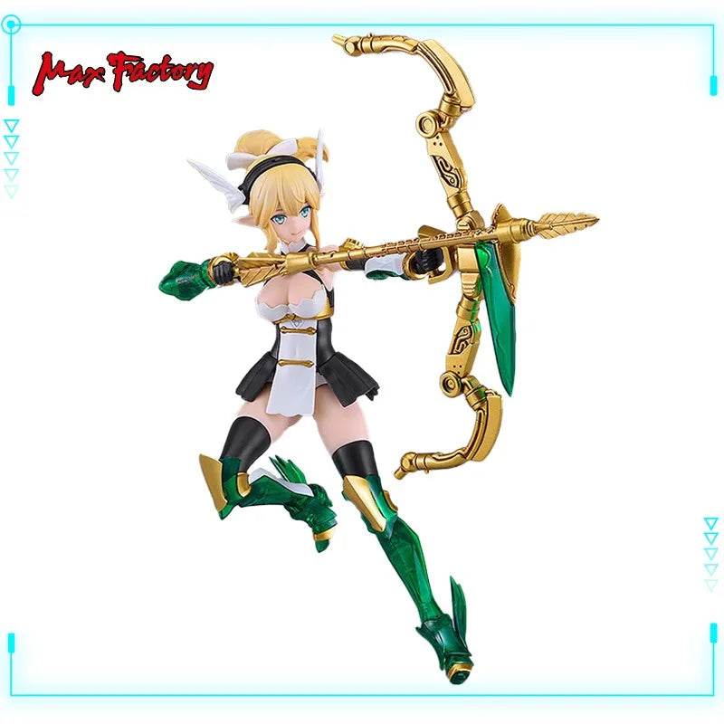 Max Factory Genuine Original Guilty Princess Plamax GP-08 Fairy Knight Princess Elfina 16cm Assembly Model Toys Action Figures