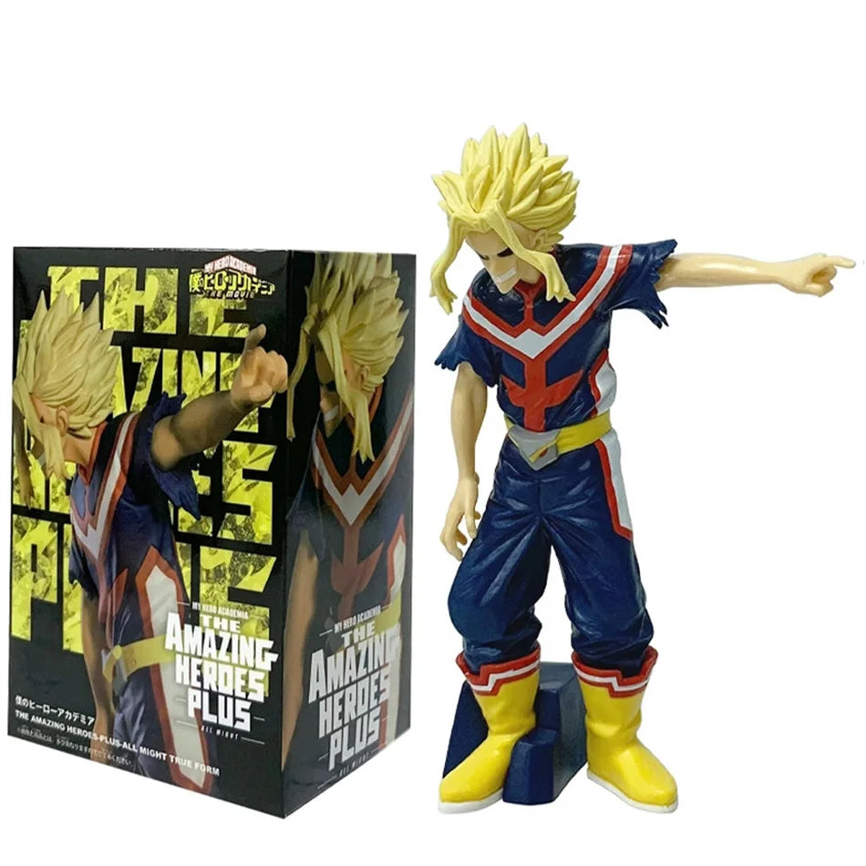 18CM Anime My Hero Academia Heroes -Plus- Boku No Hero Academia Model Toys Anime Figure Toys for Kids Christmas Gift