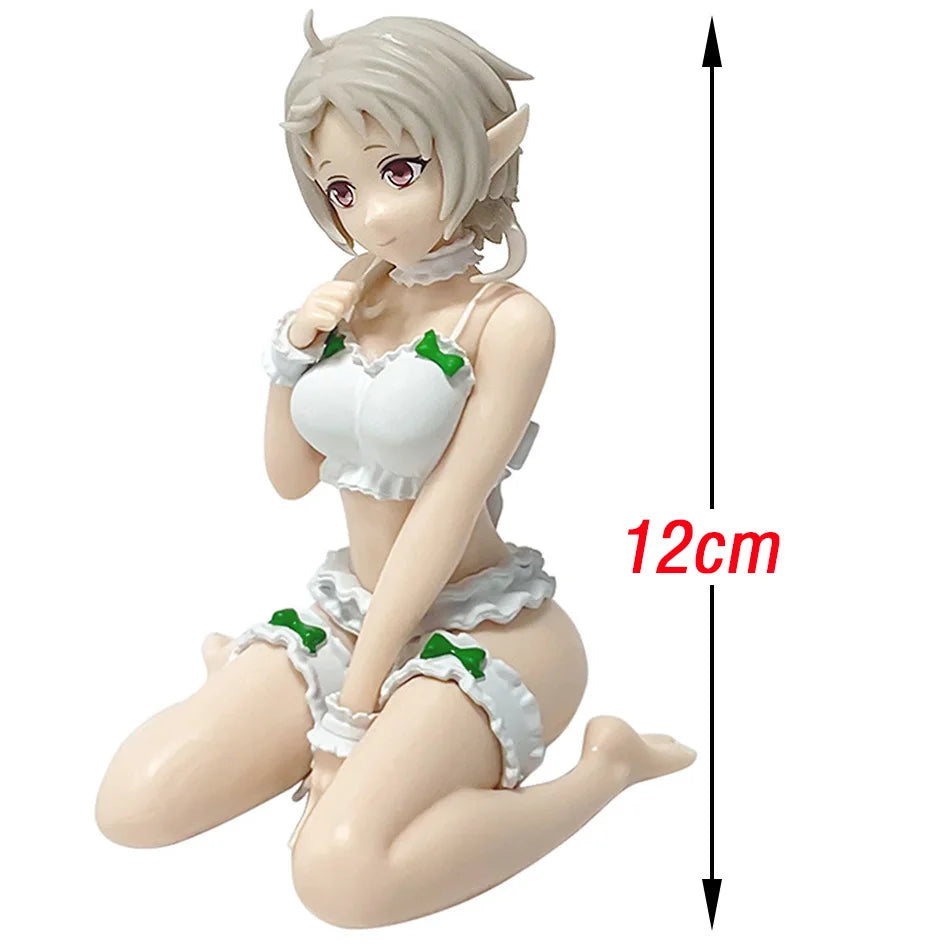 Anime 12cm Sylphiette lingerie Figure Mushoku Tensei Jobless Reincarnation Eris Boreas Greyrat/Roxy Action Model Doll Gift Hot