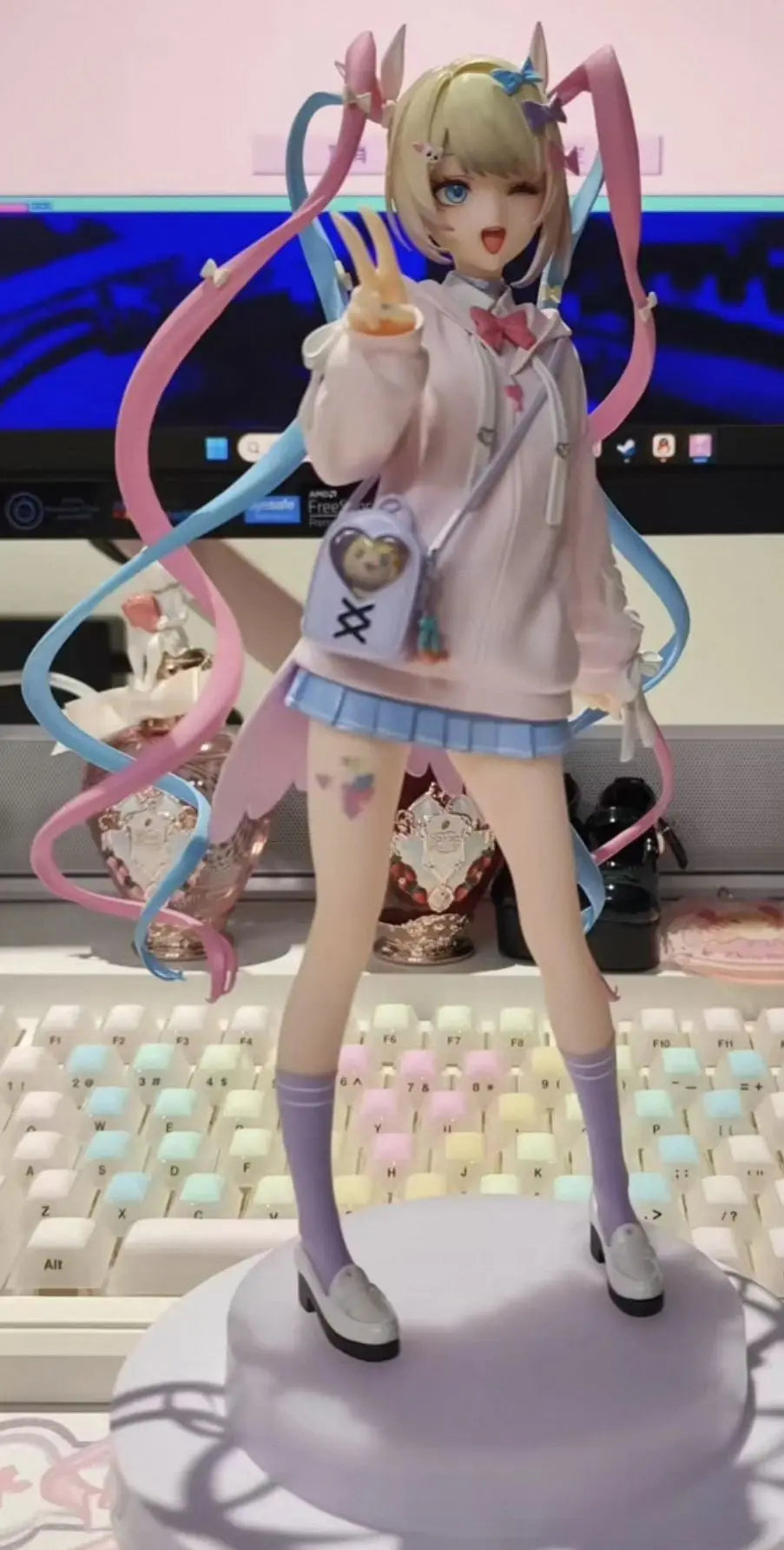 In-stock GSC POP UP PARADE Streamer Girl Heavy Dependence Choten-chan 22CM Figure Model Collectible Gift
