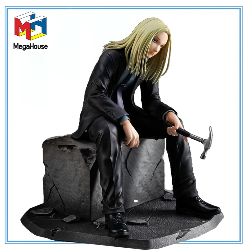 100% Original MegaHouse Sakamoto Days Shishiba Model Toys Collection Series Anime Figure Model Decoration Garage Kit