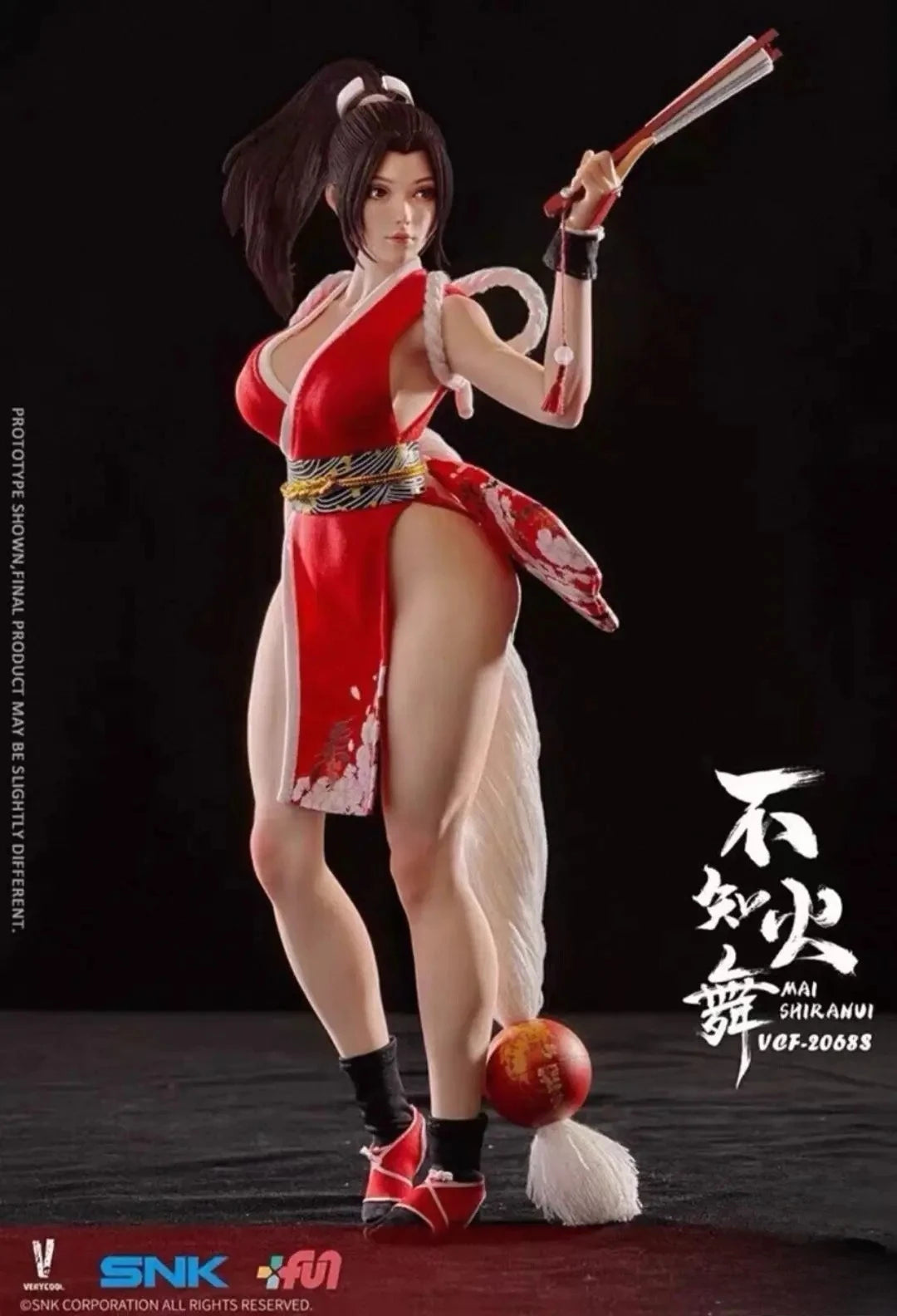In-stock VERYCOOL SNK The King of Fighters XIV Mai Shiranui 1/6 Action Figure Model Collectible Gift