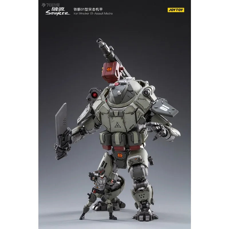 JOYTOY Original Dark Source Original Series Mech Iron Skeleton 01 Assault Mech and Iron Skeleton 02 Tactical Mecha Mech Products