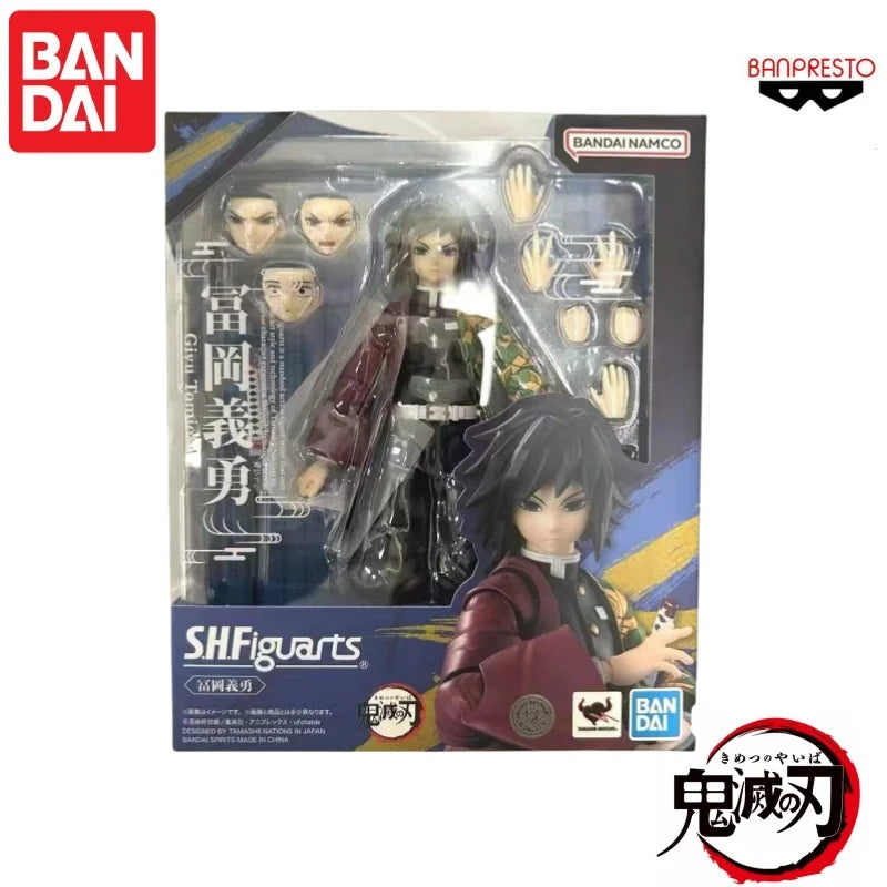 Bandai Original Banpresto Action Figure Demon Slayer Tomioka Giyuu Model Doll Brand New Boxed Anime Characters In Stock