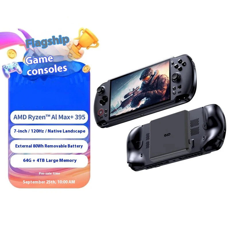 New GPD win5 Handheld Game Console 7" 32/64GB+1/2/4TB Windows11 120Hz 1080P LTPS Screen RGB Ergonomic Handheld Game Player PC