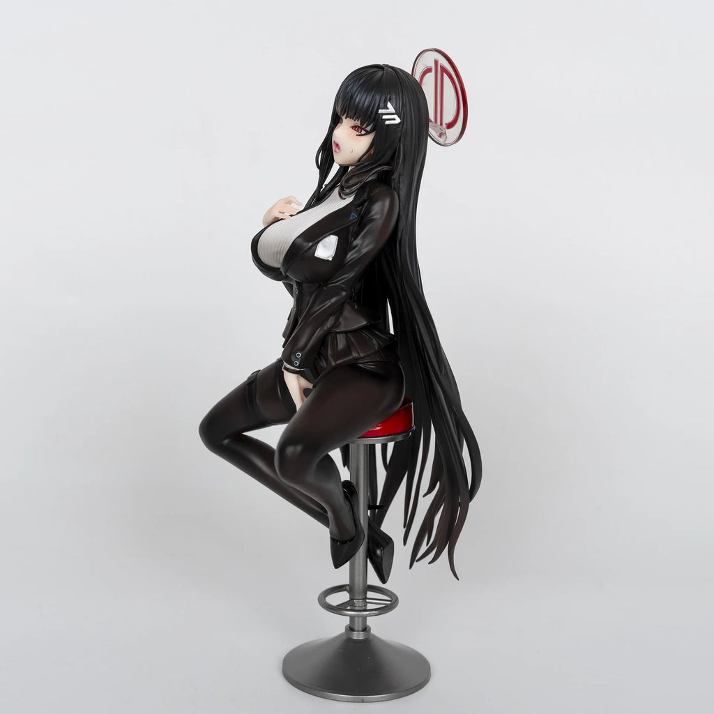 25cm Blue Archive Figures Tsukatsuki Rio Figure Sexy Girl Tsukatsuki Anime Figurine Pvc Models Statue Collection Kids Toys Gifts