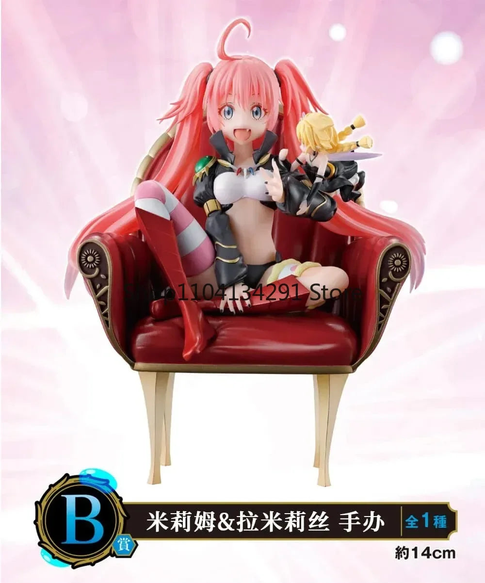 Original Bandai Rimuru Tempest Milim Nava Diablo Figure Anime That Time I Got Reincarnated As A Slime Figurine Model Doll toy
