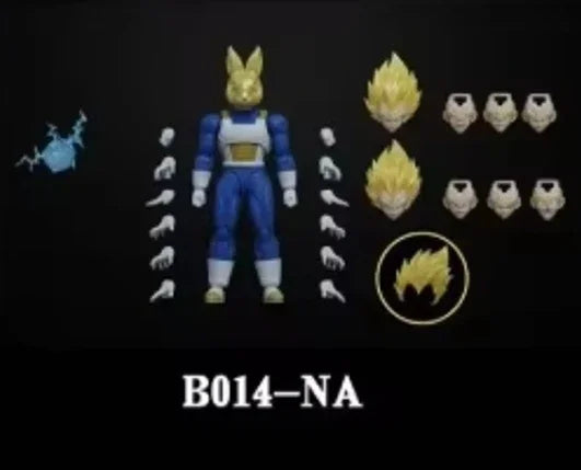 KONG Model Original  Beast God Mythical Dimension Vegeta B13 B14 B15 1/12 Action Figure Model Toys Collection Gifts