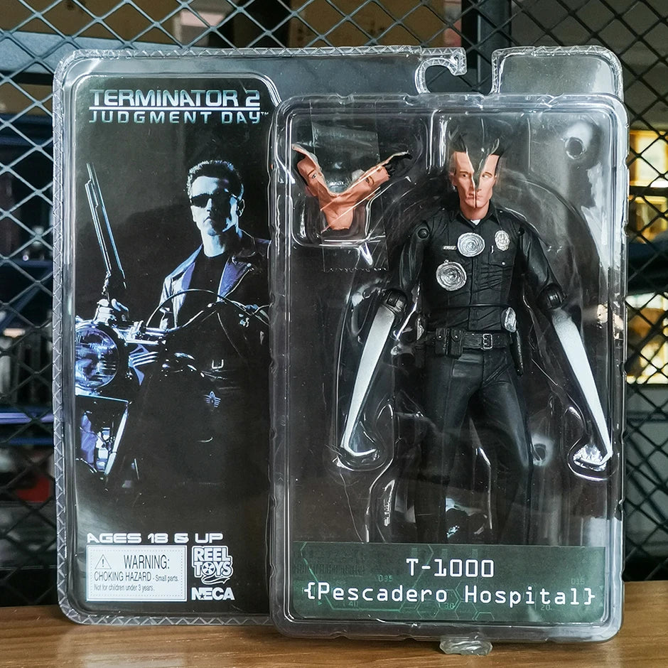 NECA The Terminator T-800 Steel Mill PVC Action Figure Collection Model Toy Doll Gift