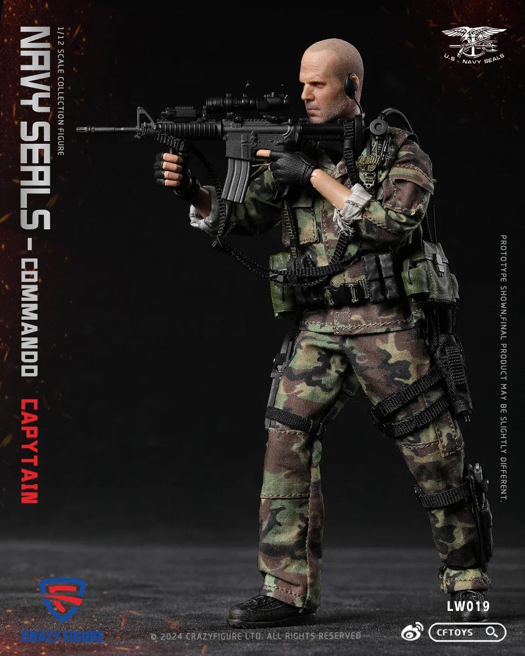 New In Stock CFTOYS 1/12 Seal Special Forces Assault Team LW019/LW020 6inch Full Set Action Figure Model Toys Collection Gifts