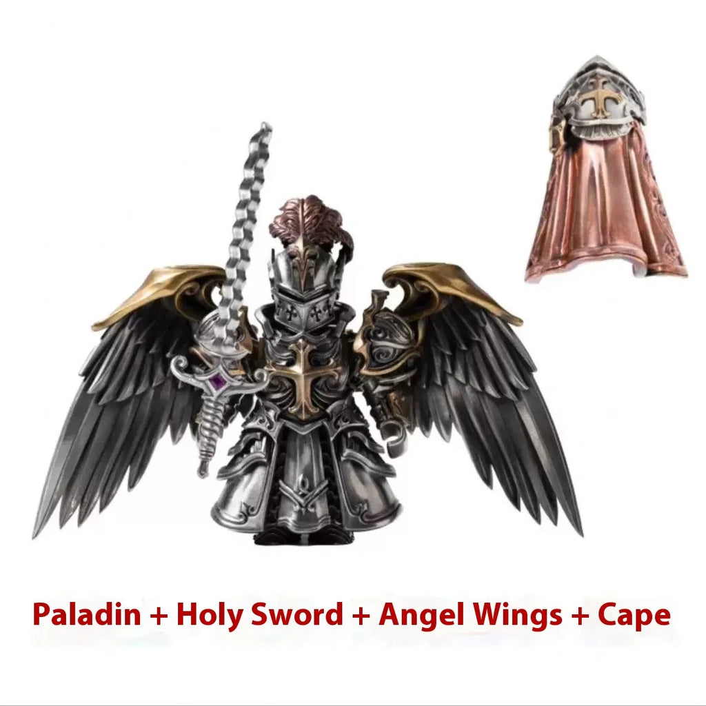 Paladin Metal Toy Figure Model Crusader Magnetic Detachable Desktop High-End Decorative For A Few Days Ornaments Figure Gift