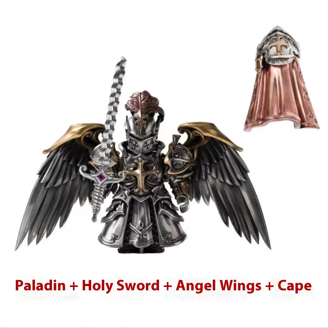 Paladin Metal Toy Figure Model Crusader Magnetic Detachable Desktop High-End Decorative For A Few Days Ornaments Figure Gift