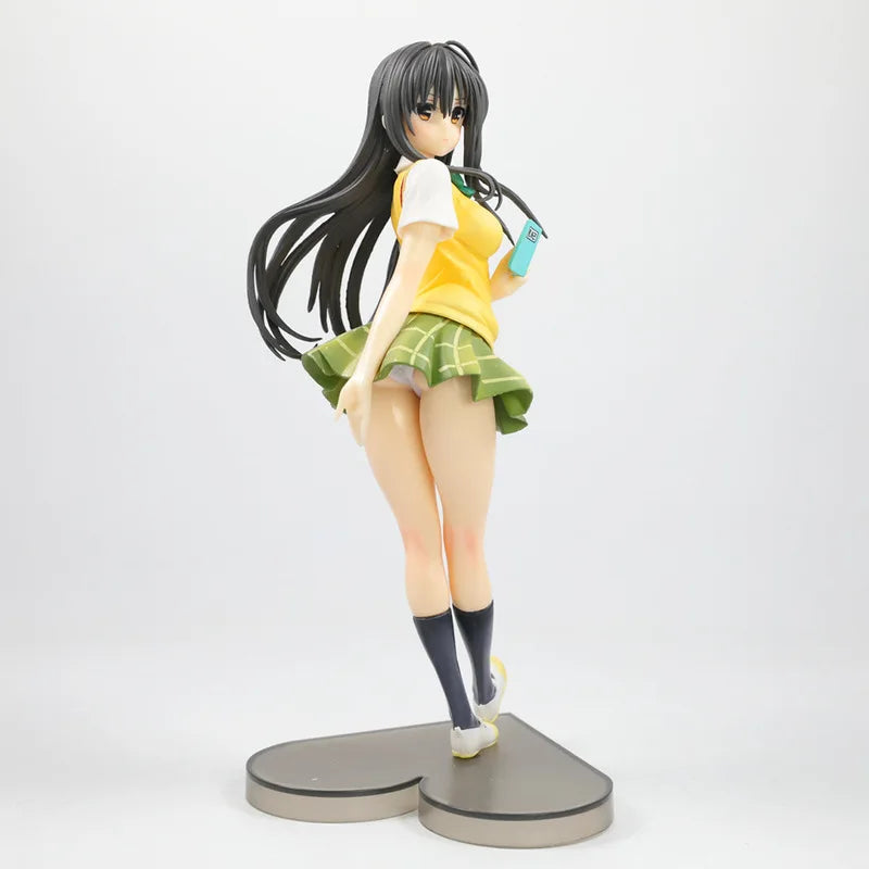 IN-STOCK Kotegawa Yui PVC Two-Dimensional Beautiful Girl Desktop Chassis Animation Hand-Made Ornaments Model Dolls Gifts
