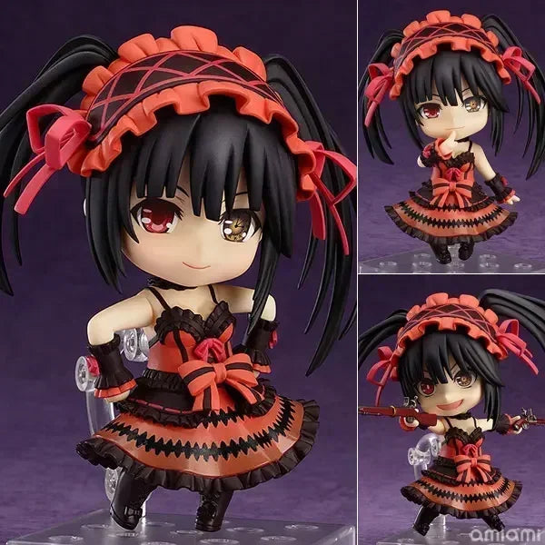24cm KDcolle Date A Live Kurumi Tokisaki Anime Girl Figure Date A Bullet Yatogami Tohka Action Figure Adult Sexy Model Doll Toys