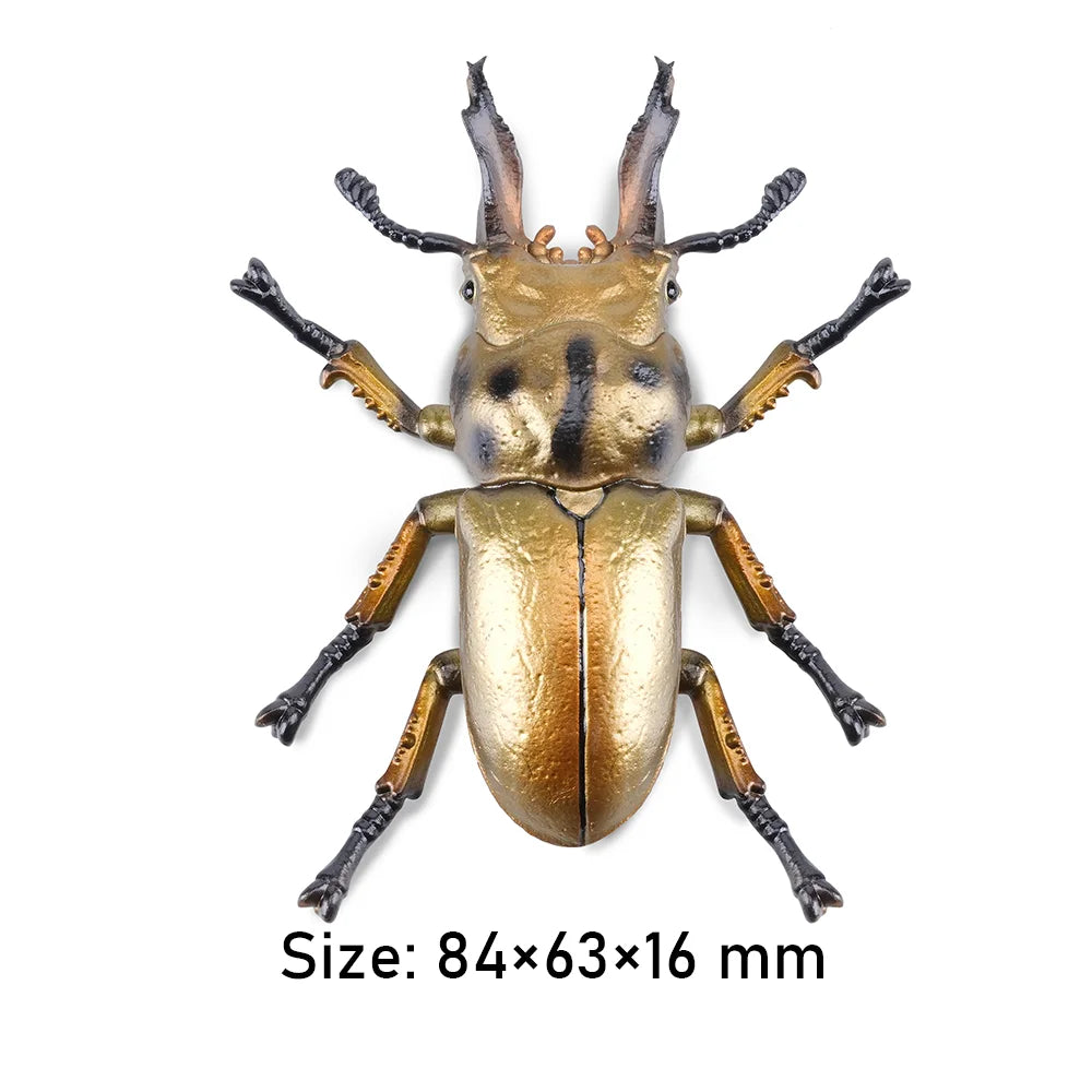 Toymany Simulation Insect & Beetle Wasp Animal Model Toy Mini Figures Dolls Action Figurines Toys Children Gift Cake Decor