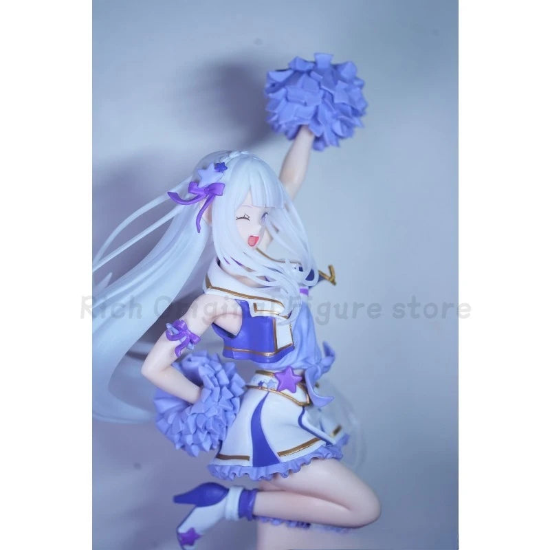 【In Stock】Original BANDAI Lchiban Kujl Re:ZERO - Starting Life in Another World Cheers You Up ~ A Prize Emilia Anime Figure
