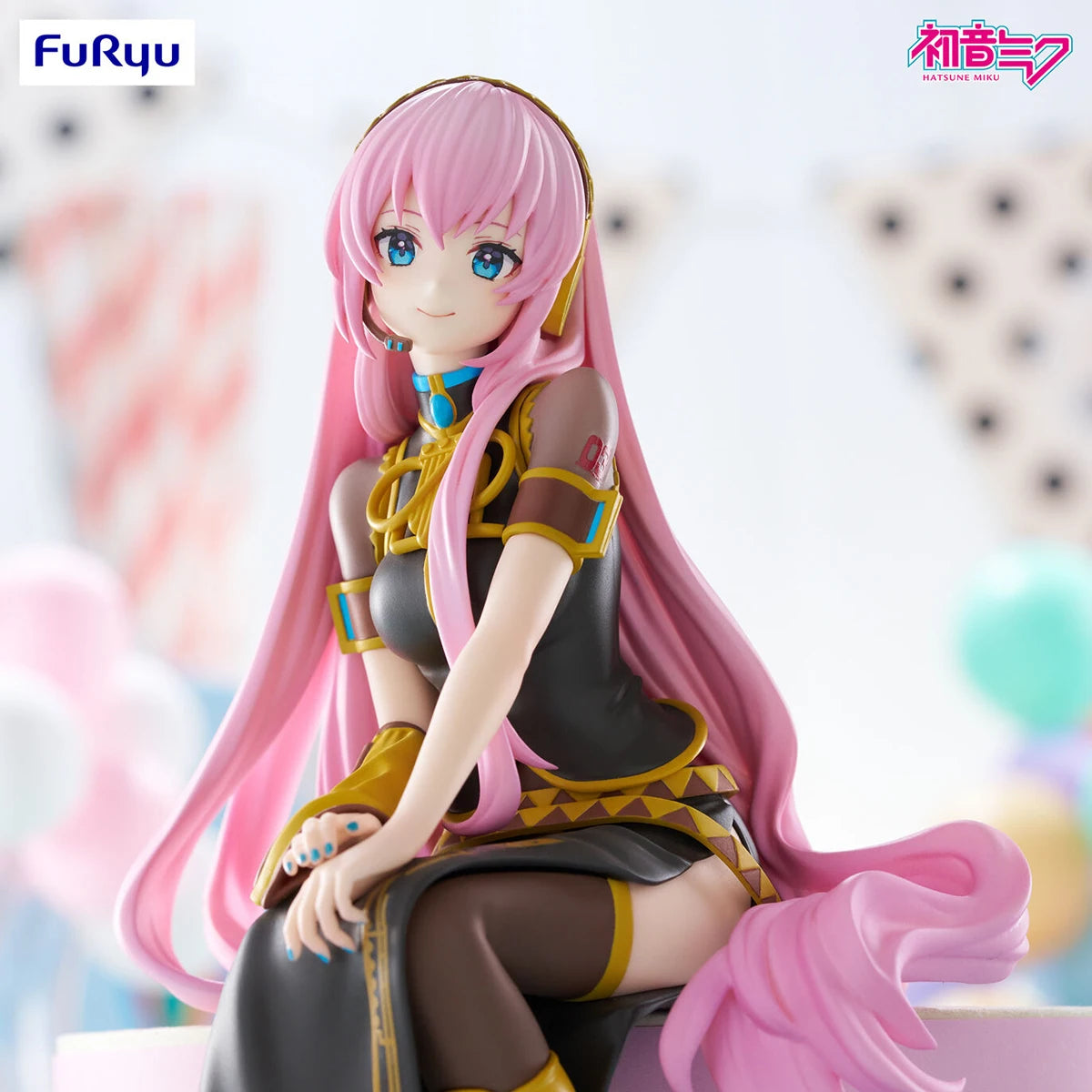 100% Original in Stock FuRyu Noodle Stopper Figure Piapro Characters Megurine Luka Collection Series Model Toys Anime Figure