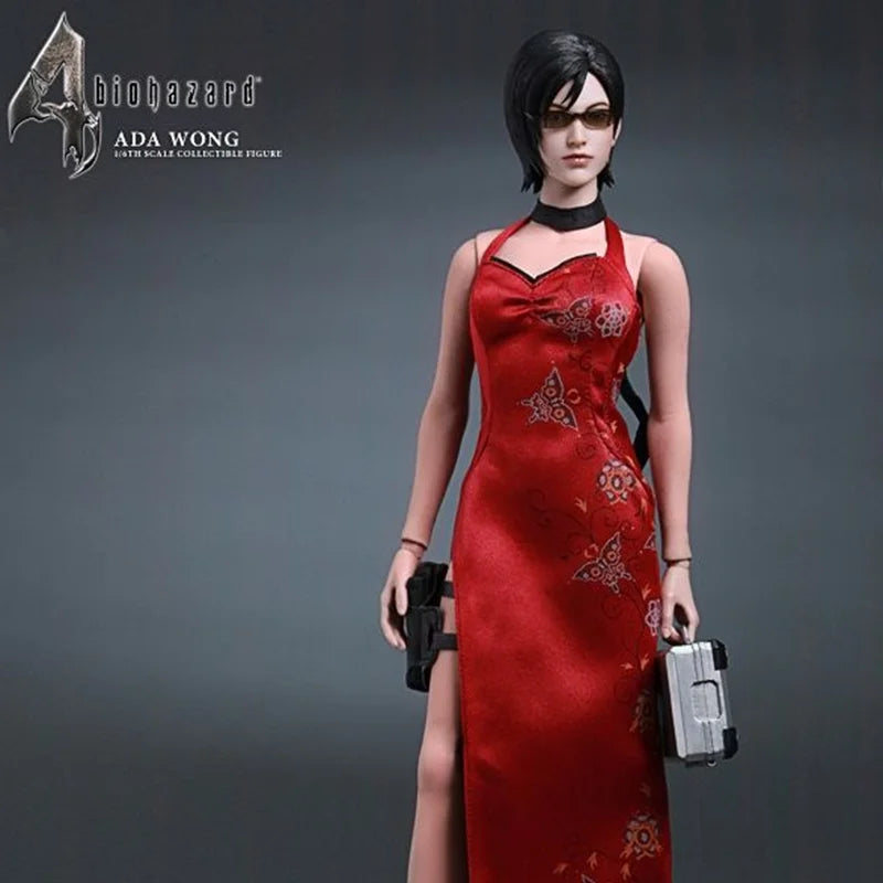 Hottoys Masterpiece Vgm16 1/6th Scale Ada Wong Biohazard Resident Evil 4 Cheongsam Version Action Figure Collectible Model