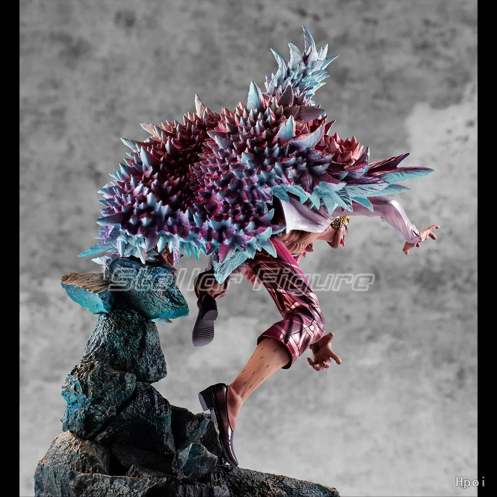 【SF】In Stock MegaHouse Portrait of Pirates SA MAXIMUM ONE PIECE Donquixote Doflamingo Figures Model Collection Gift