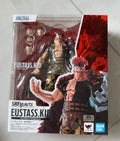 In Stock Bandai SHF One Piece Eustass Kid Onigashima Raid Action Figure Anime Models Toy Doll Gift Hobby Collectible