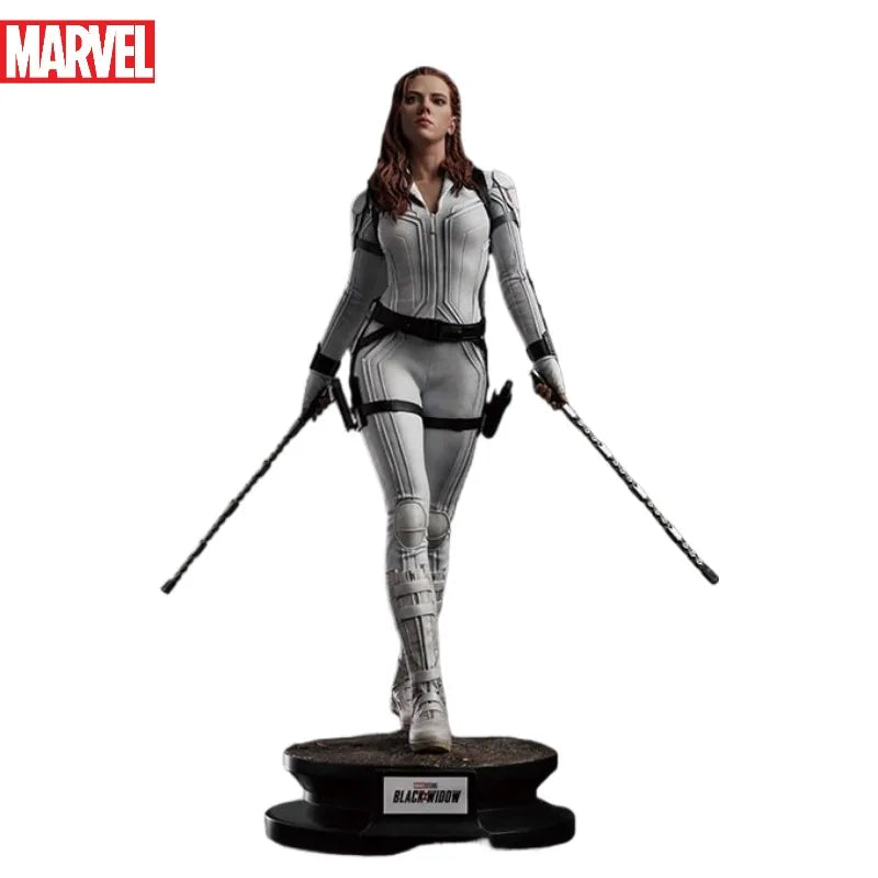 New Original Marvel Collection Black Widow Black Widow (Snow Suit) 1/4 Statue Action Movie Figure Model Toys