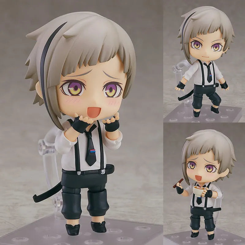 10CM Q-version Bungo Stray Dogs Nendoroid KO Articulated Action Figures Model Kit Desktop Ornament Collectible Toys Statue Gift