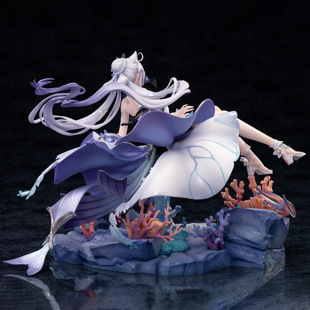 Original Genuine Myethos Prepainted Honkai Impact 3rd Kiana Kaslana Herrscher of Finality Moonlit Night Ver 1/7 Game Figure Gift