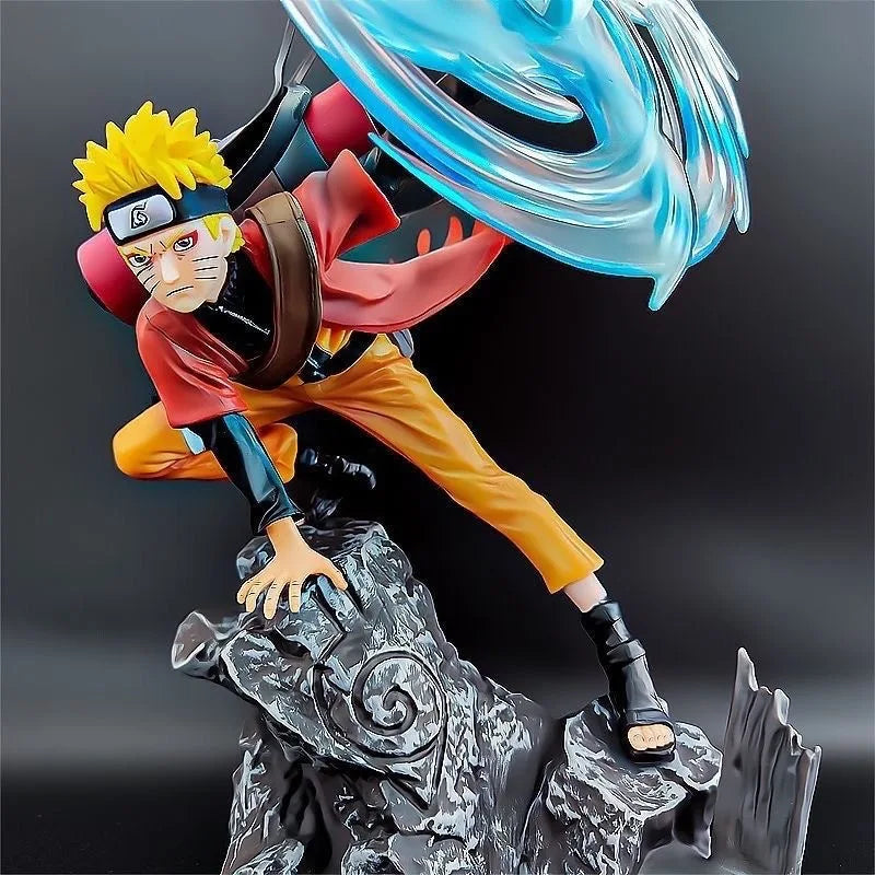 Hot Naruto Shippuden GK Anime Figure Uzumaki Naruto  Action Figures 36cm Model Desktop Collection Doll Children Toys Gift