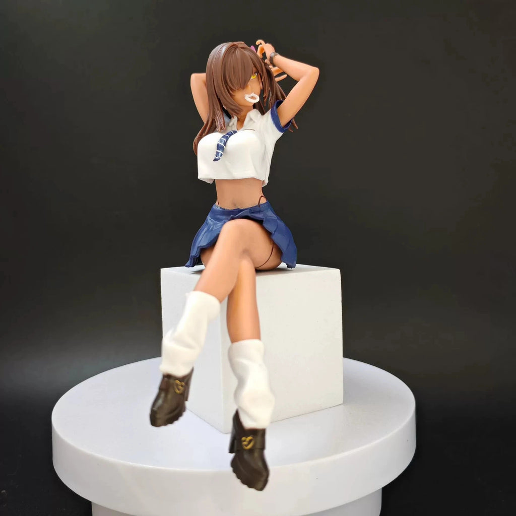 Hot Hanamiya Mari Anime Girl Figure First Business! Mari Hanamiya Nikki Najia Action Figure Model Doll Christmas Toys