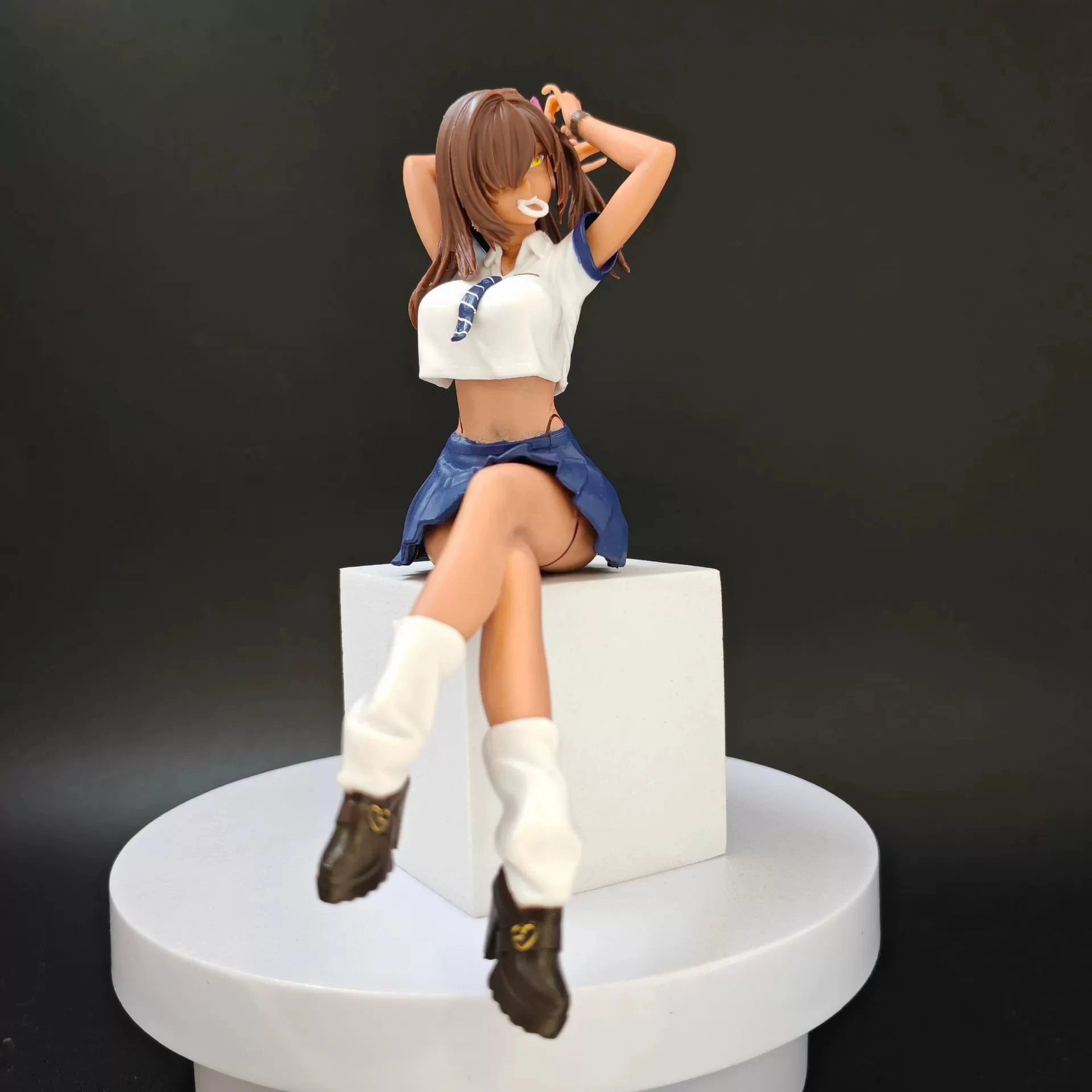 Hot Hanamiya Mari Anime Girl Figure First Business! Mari Hanamiya Nikki Najia Action Figure Model Doll Christmas Toys