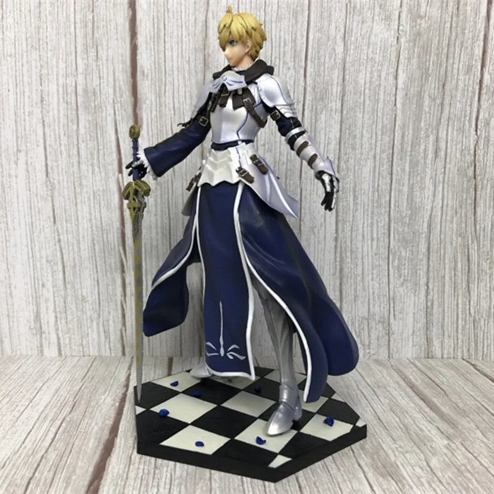 Anime Fate Grand Order Saber Arthur Pendragon with Excalibur 1/8 Scale PVC Action Figure Collection Model Kids Toys Doll 24cm