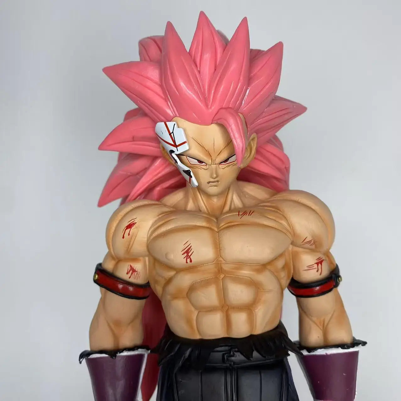 Dragon Ball Zamasu Anime Figur Rot Maskiert Super Saiyajin 3 Zamasu Statue Sammlung Action Figur Dbz Son Goku Spielzeug Geschenk Custom