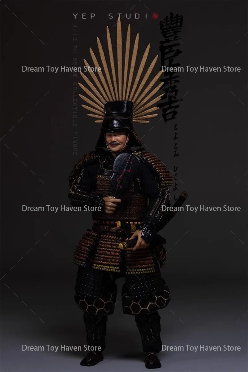 YEP STUDIO NO.0009 1/12 Scale Men Soldier Taikou Toyotomi Hideyoshi Full Set 6Inch Action Figure Model Collection Toys