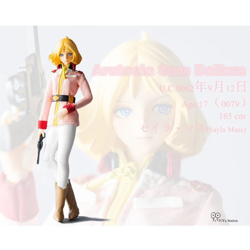 YiYa Station Mobile Suit Girl Anime 1/6 Arutesia Sum Deikun Movable Finished Model Action Toy Figures Gifts for