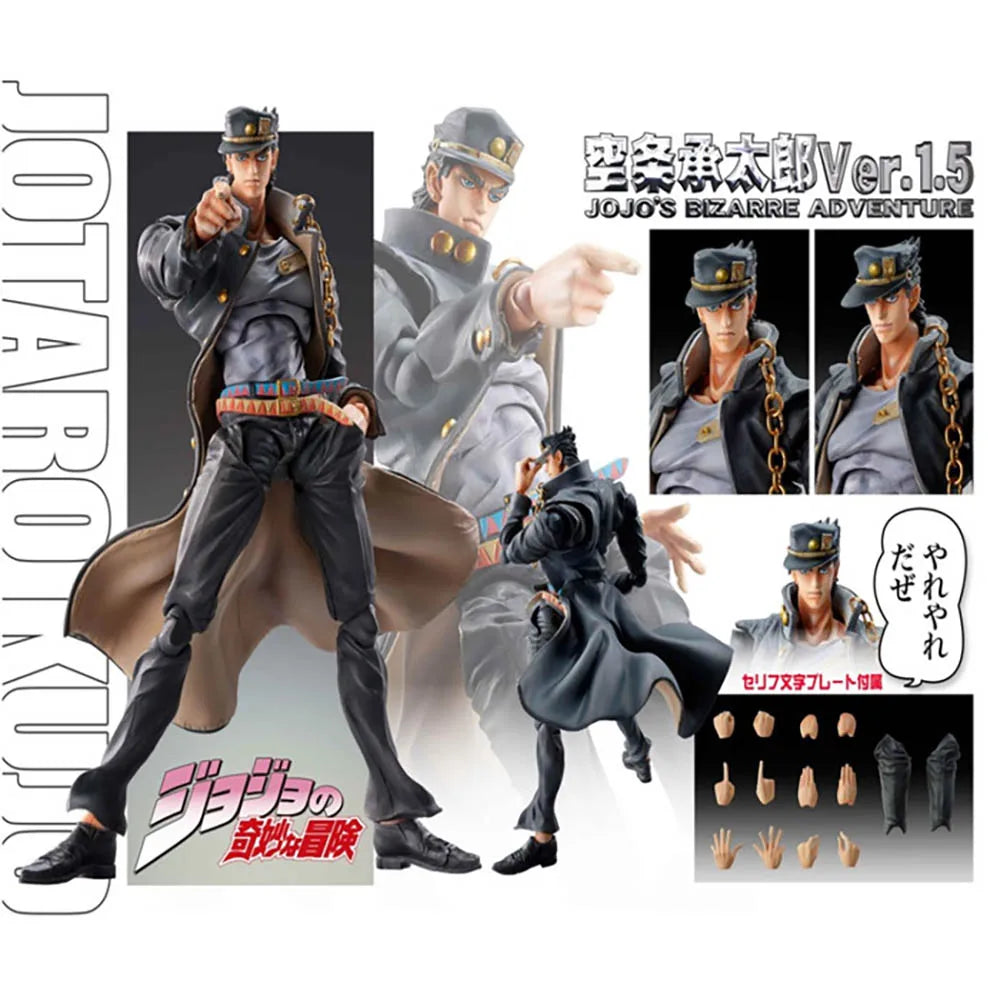 Anime Figures All Types Medicos Original Super Action Statue Jojo's Bizarre Adventure Season 1-8 Anime Model  Action Anime Toys
