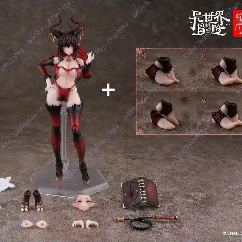 In Stock Now Succubus-Lostia Phase 2 Finished Product Movable Figure Ornaments Genuine Version