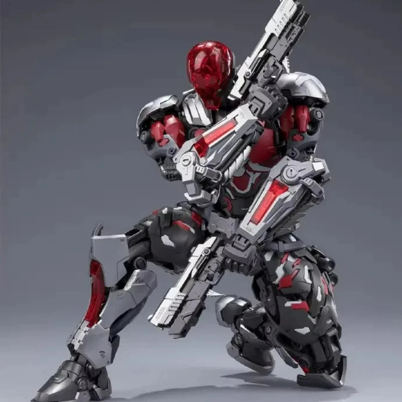 Yuanye Culture × Hemoxian OverZero Arkham Knight 1/10 Scale Red & Blue Swap Armor Assembly Model Kit Action Figure Batman Toys