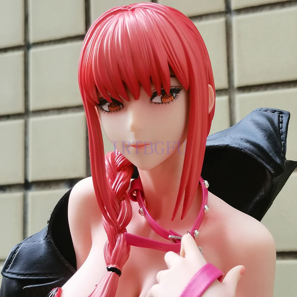 47cm GK Chainsaw Man Makima 1/4 Girls Toys With Clothes Japanese Anime PVC Action Figure Toy Game Collectible Model Doll