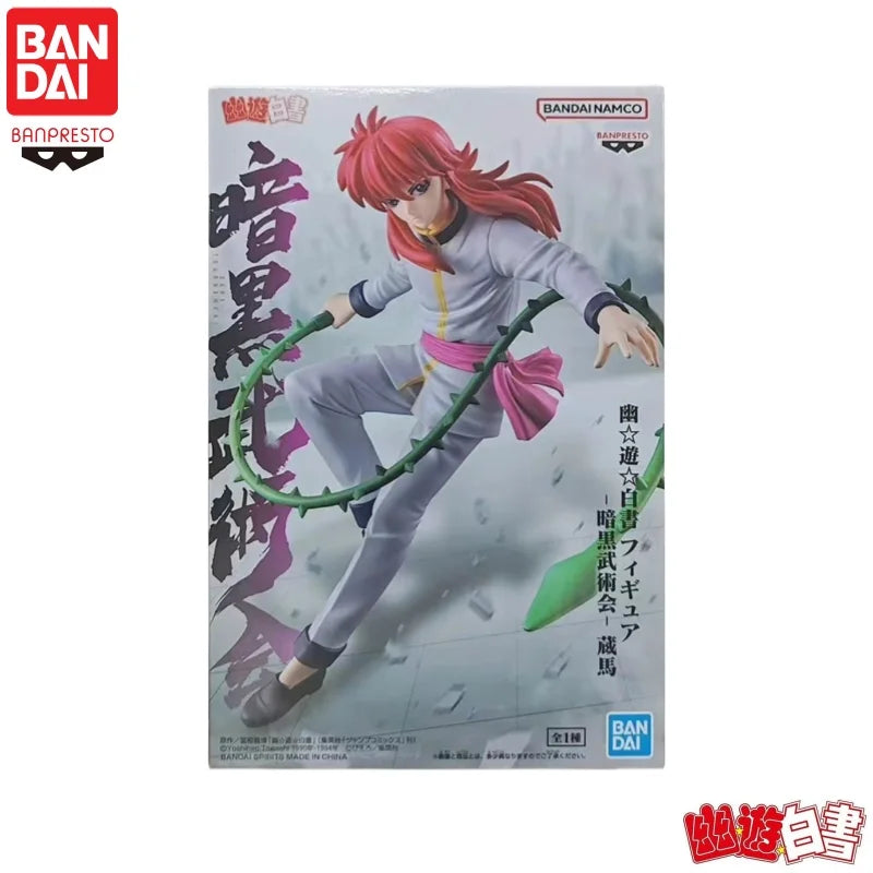 В наличност Оригинална фигурка Bandai Banpresto Yuyu Hakusho Kurama, кукла, чисто нова, в кутия, анимационна периферия, аниме герои.