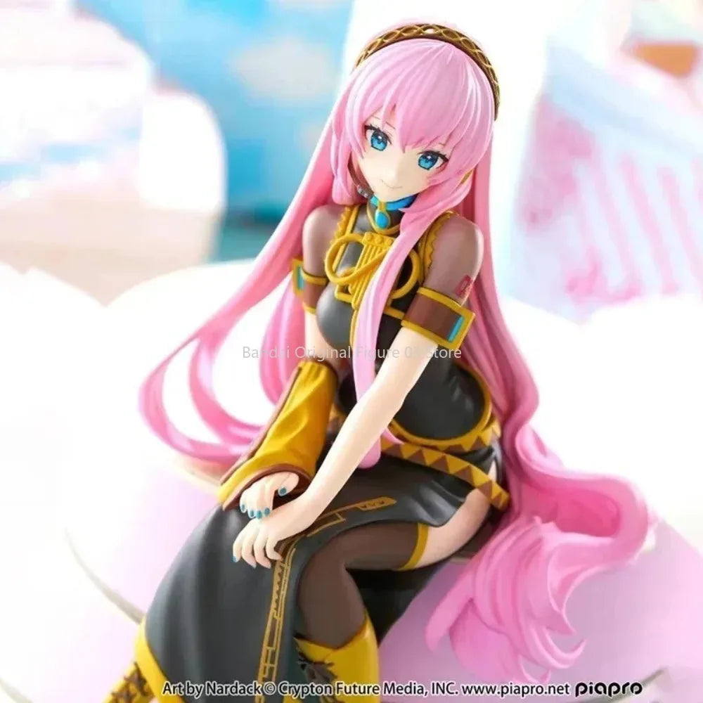 In Stock Original FuRyu Hatsune Miku Series Noodle Stopper -Megurine Luka- PVC Anime Action Figures Model Collection Toys Gifts
