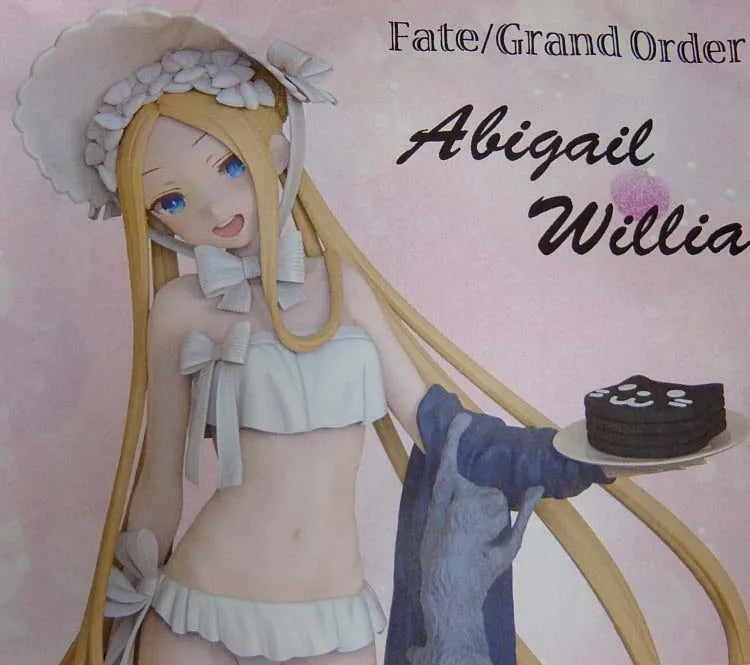 Anime Fate/Grand Order Abigail Williams Bausatz, Kawaii Resin GK DIY Weiß, Montage GK Modell Statue Spielzeug Puppensammlung Geschenke