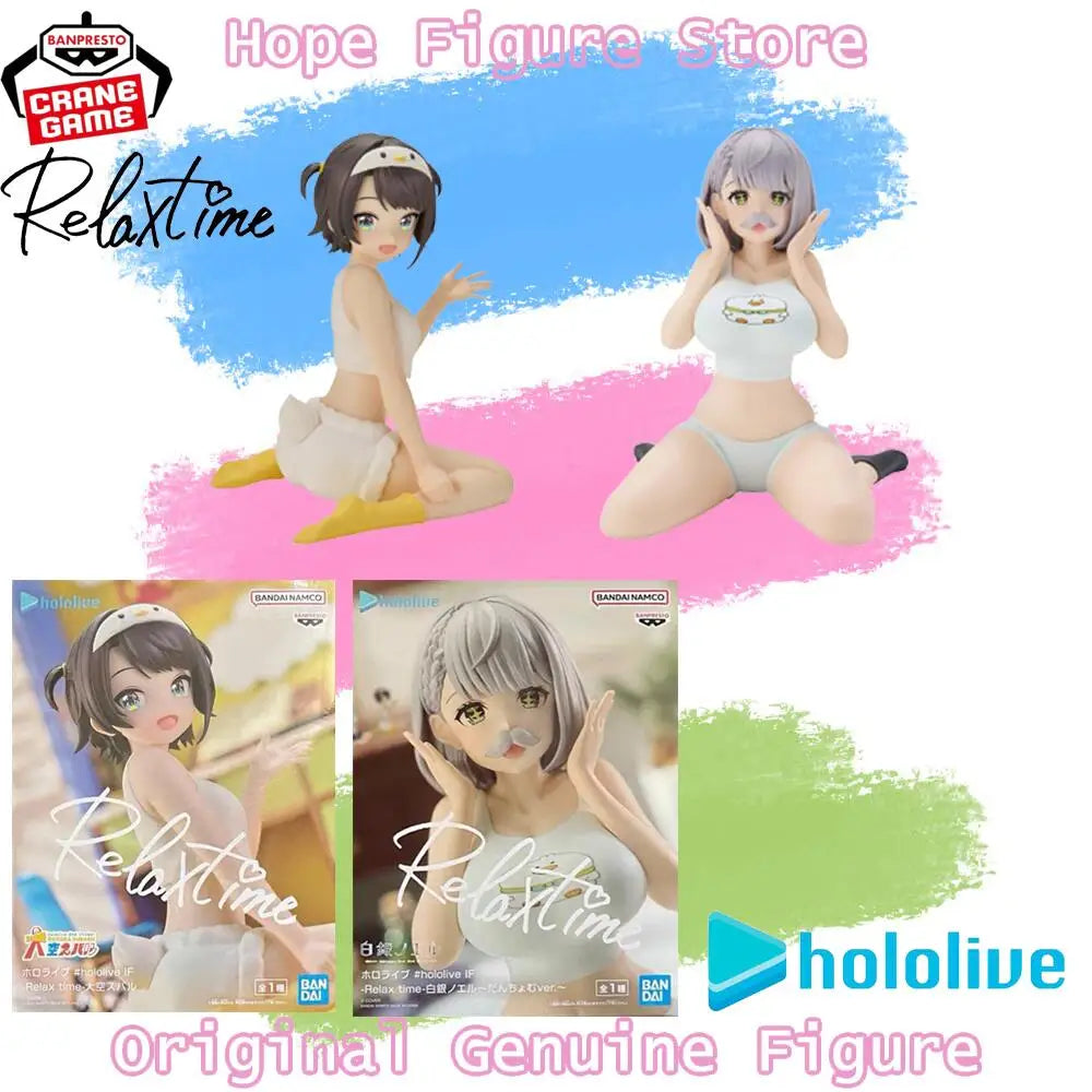 In Stock Genuine Banpresto Hololive IF Oozora Subaru Shiragane Noel Figure Anime Model Toy