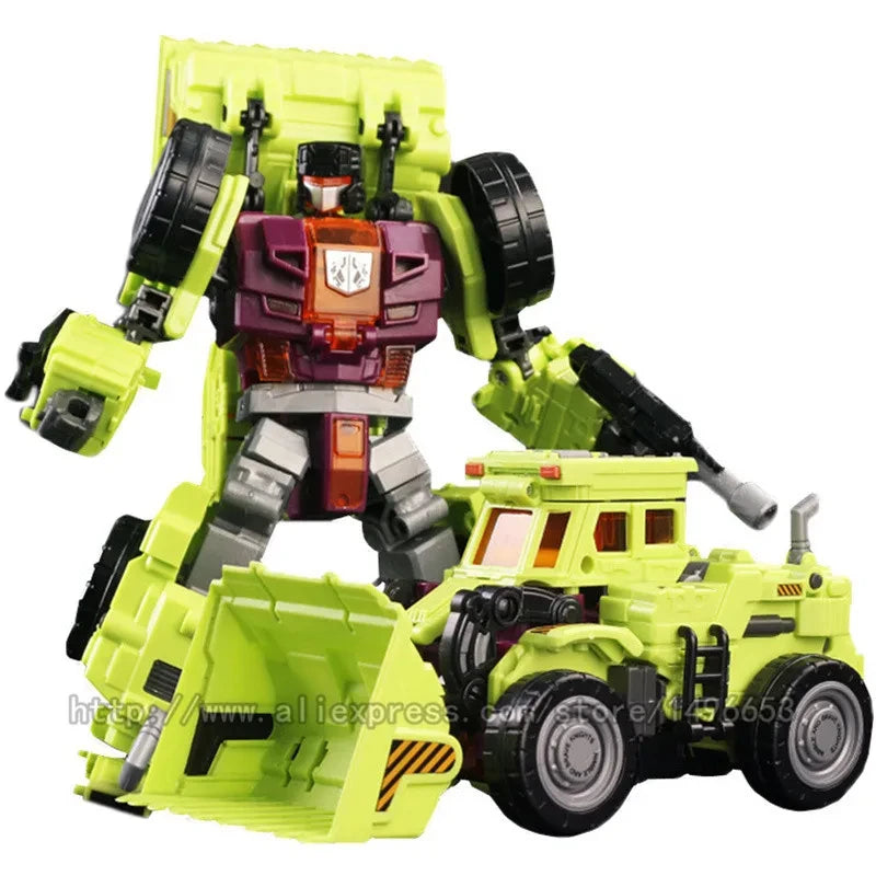 Neue NBK Devastator Spielzeug Junge Transformation KO G1 Roboter Auto Anime Actionfigur Rettungsbagger Kranhaken Modell Kind Spielzeug für Erwachsene