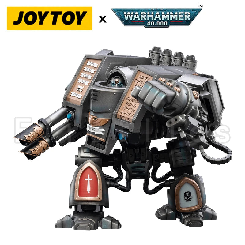 1/18 JOYTOY Action Figure Mecha Grey Knights Venerable Dreadnought Anime Model Toy