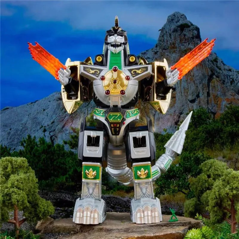 Original Hasbro Power Rangers Lightning Collection Scale Zord Ascension Project Mighty Morphin Dragonzord Anime Figure Toy
