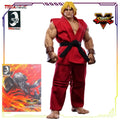 ICONIQ STUDIOS Street Fighter Action Figure - 1/6 Scale Articulated Collectible Figure for Boys - Ryu Akuma Ken Battle Edition